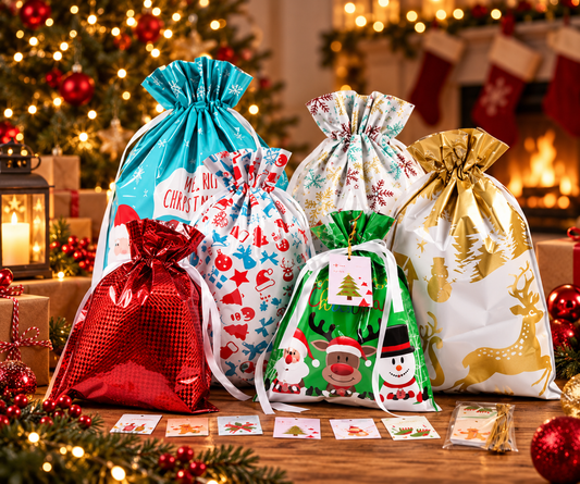 Tinsel & Twine™ Self-Wrapping Gift Bags