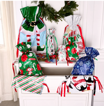 Tinsel & Twine™ Self-Wrapping Gift Bags