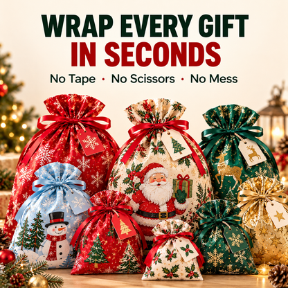 Tinsel & Twine™ Self-Wrapping Gift Bags